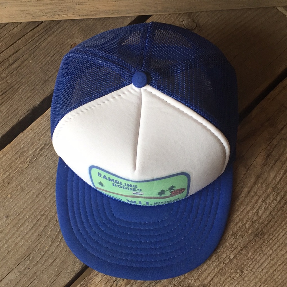 VTG Rambling Rogues RV Traveler Trucker Hat - Picture 6 of 8
